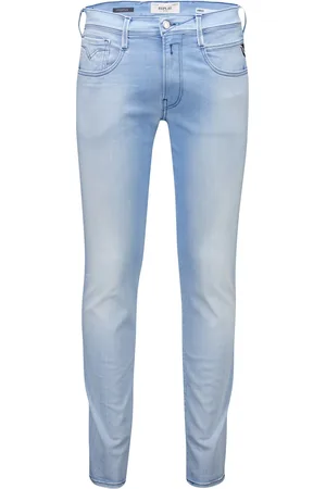 Replay Jeans Anbass Hyperflex effen slim fit