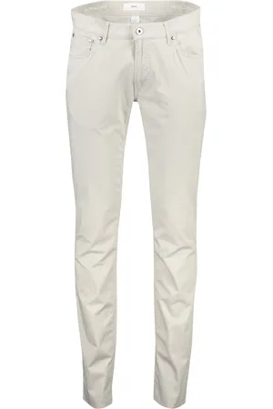 Brax Witte jeans effen denim