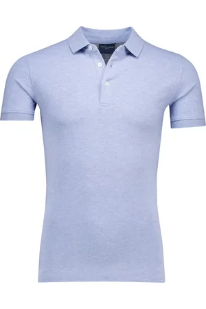 Cavallaro Napoli Bavone polo gemeleerd katoen