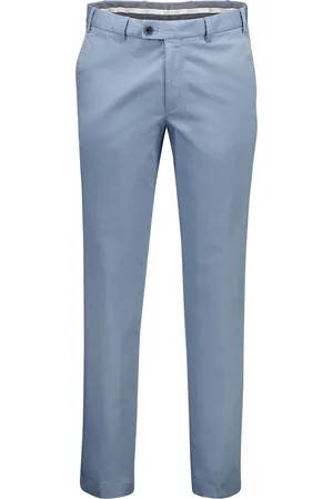 Hiltl P Ama pantalon flatfront effen normale fit