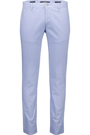 Alberto Rob slim fit pantalon katoen effen