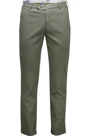 Meyer Pantalon katoen flatfront effen
