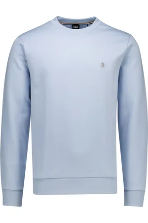 HUGO BOSS Boss C-sharpe trui effen ronde hals normale fit