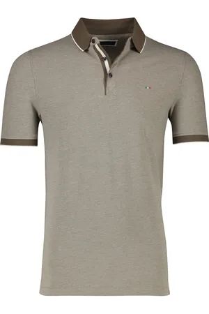 Portofino Poloshirt korte mouw normale fit effen katoen