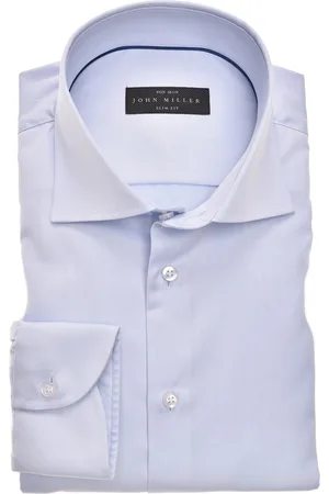 john miller Overhemd lichtblauw slim fit