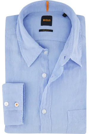 HUGO BOSS Boss Orange Relegant overhemd linnen