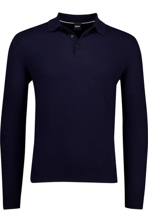HUGO BOSS Black Gemello-P polo lange mouw