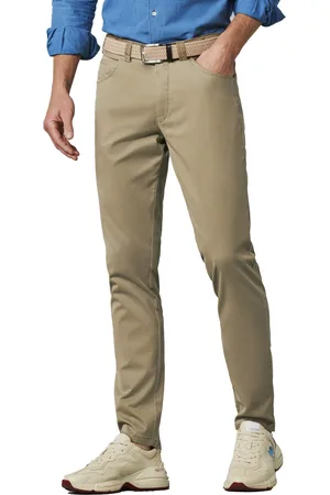 Meyer Pantalon bruin katoen