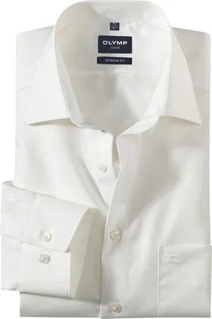 Olymp Overhemd Luxor Modern Fit ecru