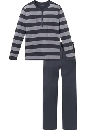 Schiesser Pyjama Ebony streepmotief