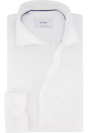 Eton Overhemd Contemporary linnen