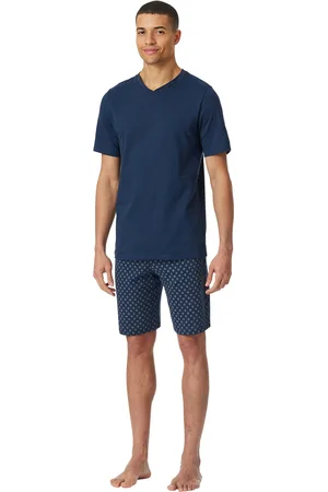 Schiesser Admiraal shortama donkerblauw