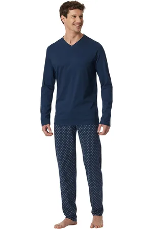 Schiesser Lange pyjama admiraal