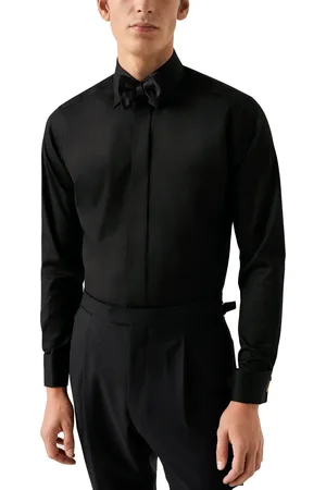 Eton Overhemd Solid Signature Twill Shirt katoen