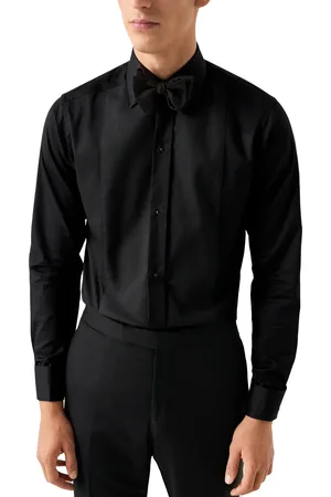 Eton Overhemd Bib Tuxedo Shirt French Cuff normale fit