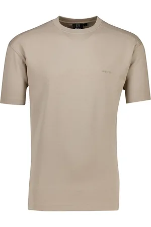 Genti T-shirt korte mouw effen normale fit katoen