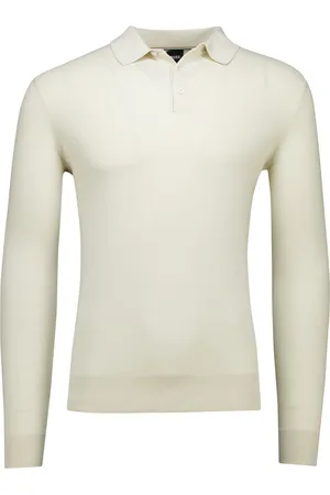 HUGO BOSS Boss Black polo lange mouw Gemello-P effen