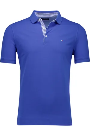 Portofino Polo pique katoen 3-knoops