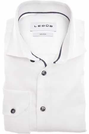Ledub Overhemd Modern Fit 100% katoen