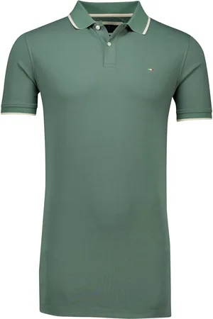 Portofino Korte mouw polo extra lang pique