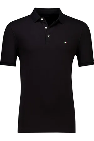 Portofino Polo 3 knoops effen normale fit