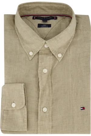 Tommy Hilfiger Overhemd button down normale fit linnen
