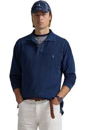 Ralph Lauren Big&Tall polo lange mouw navy