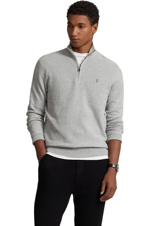 Ralph Lauren Half zip trui katoen normale fit