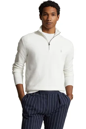 Ralph Lauren Katoenen trui half zip
