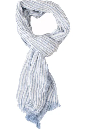 Tresanti Sjaal blauw gestreept