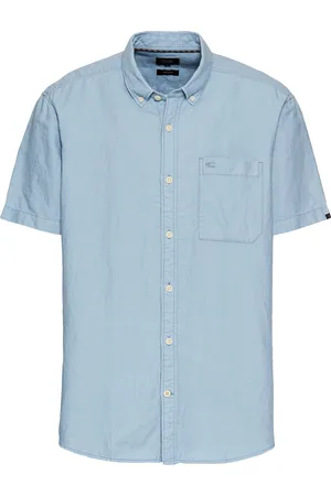 Camel Active Overhemd korte mouw effen button-down