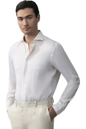 Cavallaro Napoli Firento linnen slim fit