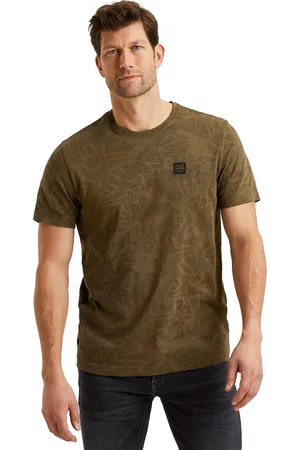PME Legend™ T-shirt print ronde hals regular fit