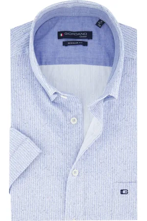 Giordano Overhemd korte mouw print wijde fit