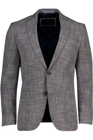 Portofino Leek jacket drop geprint normale fit