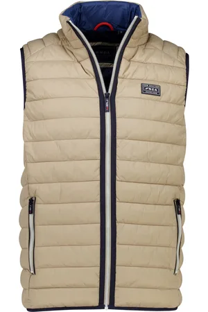 New Zealand NZA bodywarmer Harvey effen normale fit