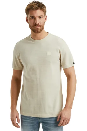 PME Legend™ T-shirt effen Jacquard Strip