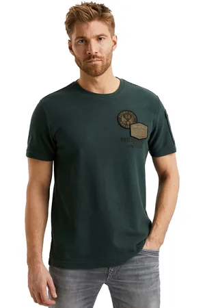 PME Legend™ T-shirt badges katoen normale fit