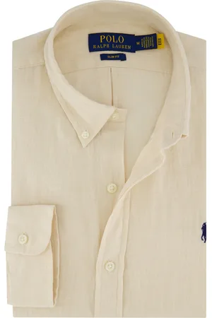 Ralph Lauren Overhemd 100% linnen slim fit