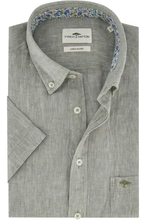 Fynch-Hatton Casual overhemd korte mouw