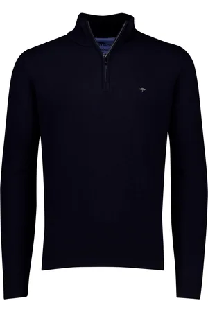Fynch-Hatton Half zip trui
