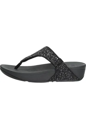 FitFlop Lulu Glitter Toe - Thongs Pu Glitter