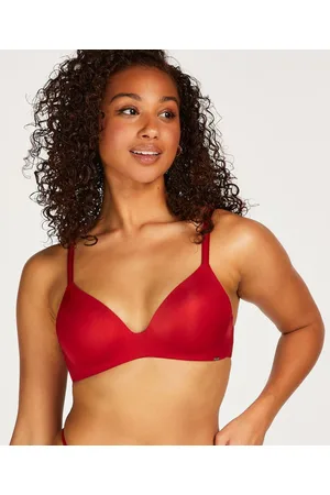 Push-up bh's voor dames in de kleur rood