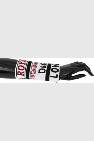 Dolce & Gabbana Wol gebreide liefde polsbandje Wrap