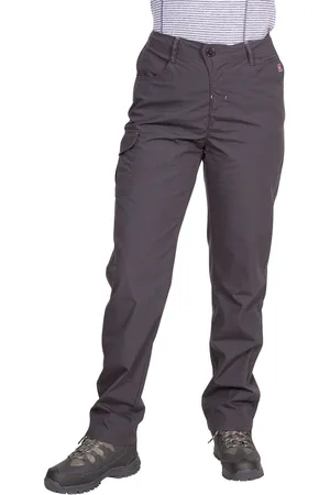 Trespass Dames Rambler Waterbestendige Outdoor Broek (Donkergrijs)
