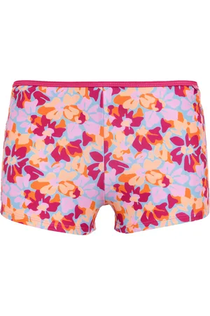 Regatta Dames/Dames Aceana Zomer Bloemen Bikinishort (Roze/Geel)
