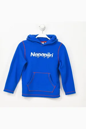 Napapijri K TAU fleece sweatshirt hoge hals met capuchon GA4EPP jongen