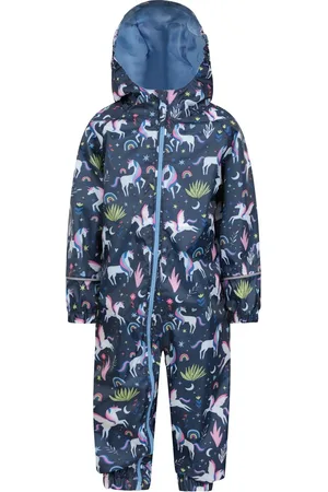 Mountain Warehouse Baby Eenhoorn Regenpak ( /Roze/Groen)