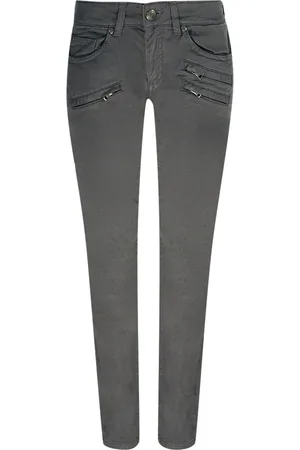Balmain FP55205JH5209 Donkergrijze jeans