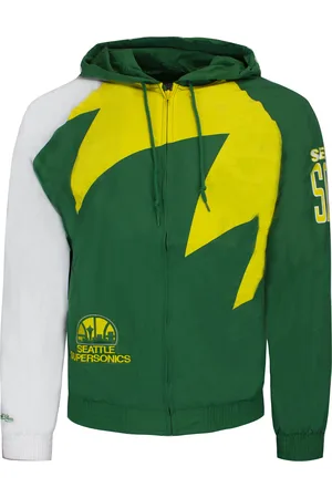 Mitchell & Ness Haaientand Seattle Supersonic heren jas
